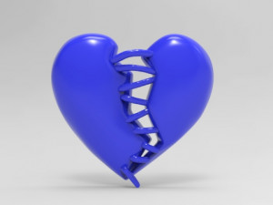 broken heart Modelo de Impressão 3D