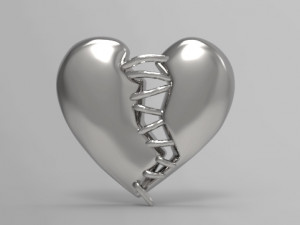 broken heart Modelo de Impressão 3D