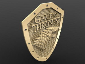 clock stark game of thrones 3D प्रिंट मॉडल