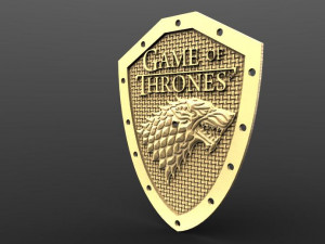 clock stark game of thrones 3D प्रिंट मॉडल