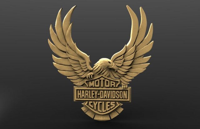 harley davidson Modelo de Impressão 3D .c4d .max .obj .3ds .fbx .stl .blend 