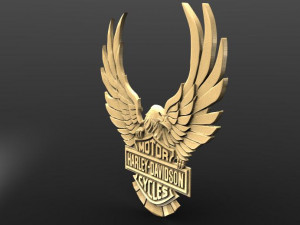 harley davidson Modelo de Impressão 3D