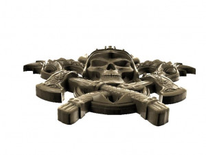 viking skull 6 3D 프린트 모델