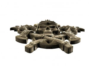 viking skull 6 3D Print Model