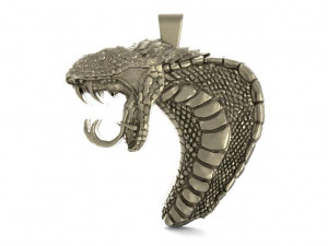 cobra pendant 2 Modello di stampa 3D