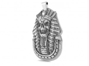 egyptian skull Model do druku 3D