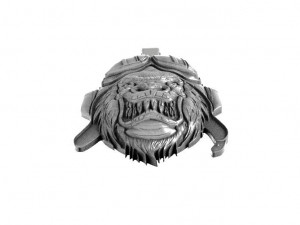gorilla biker 3D Baskı Modeli