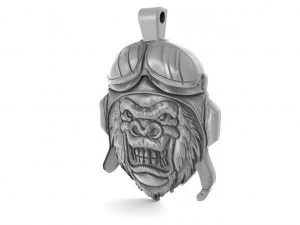 gorilla biker 3D Print Model