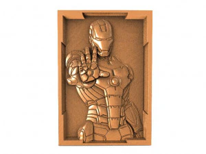 iron man bas-relief cnc 3D Print Model