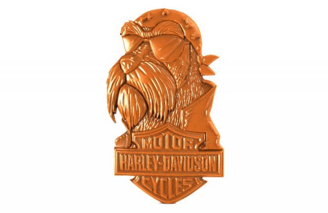 harley davidson dog 1 3D 프린트 모델 .c4d .max .obj .3ds .fbx .stl .blend 