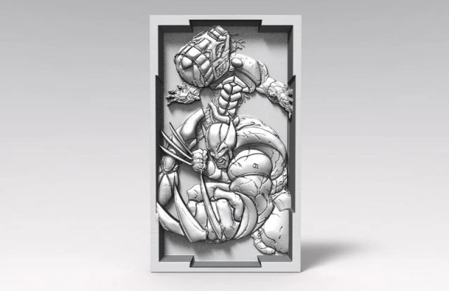 wolverine bas-relief cnc 3D Print Model .c4d .max .obj .3ds .fbx .stl .blend 
