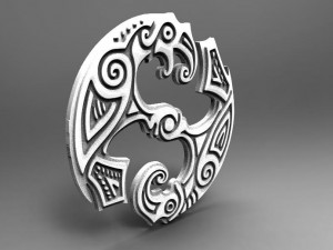 viking raven cnc Modelo de impresión 3D