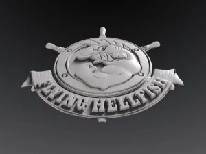 the simpsons flying hellfish cnc 3D Print Model