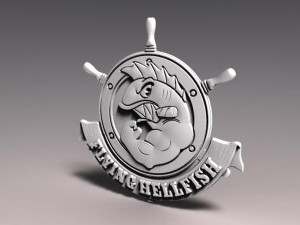 the simpsons flying hellfish cnc 3D Print Model