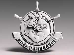 the simpsons flying hellfish cnc 3D Print Model