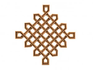 кельтський вузол орнамент cnc 3D Принт Модель