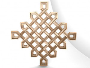 celtic knot ornament cnc 3D Print Model