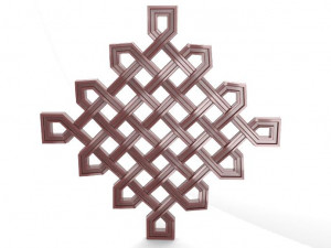 celtic knot ornament cnc 3D Print Model