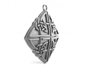 celtic knots pendant 3D Print Model