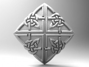 celtic knots pendant 3D 프린트 모델