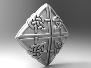 celtic knots pendant 3D 프린트 모델