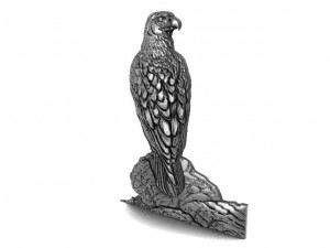 falcon bas-relief cnc 3D Принт Модель