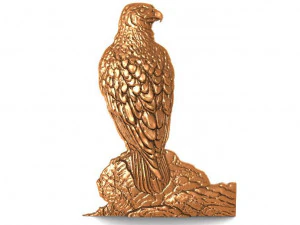 falcon bas-relief cnc 3D Print Model