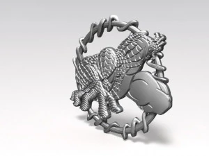 spiderman bas-relief 2 cnc 3D Print Model