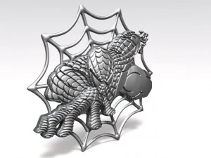 spiderman bas-relief 2 cnc 3D Print Model
