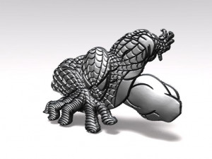 spiderman bas-relief 2 cnc 3D प्रिंट मॉडल
