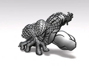 spiderman bas-relief 2 cnc 3D Print Model