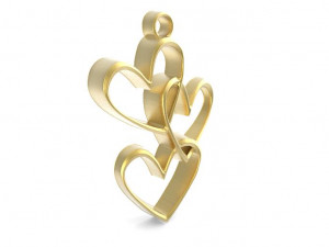 heart pendant 15 3D Принт Модель