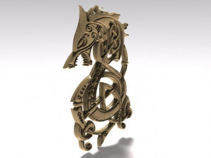 viking dragon 4 cnc 3D 打印模型