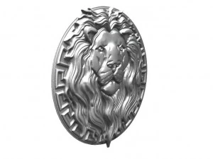 lion bas-relief 3 cnc 3D Print Model