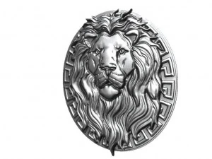 lion bas-relief 3 cnc 3D Print Model