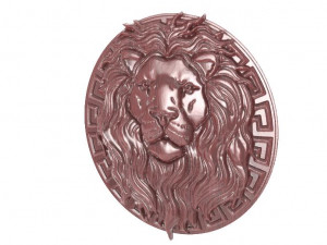 lion bas-relief 3 cnc 3D Baskı Modeli