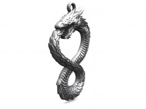 dragon pendant 5 Modello di stampa 3D
