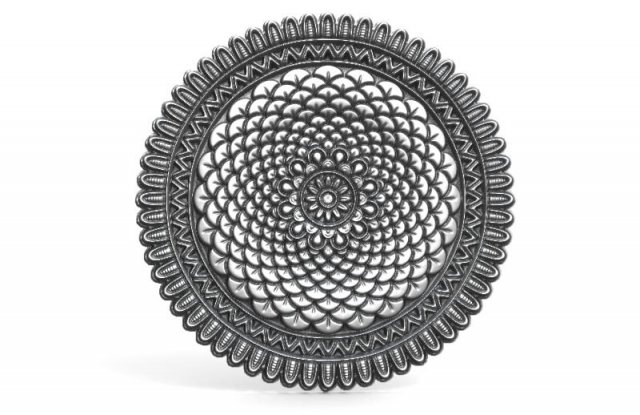 mandala 2 cnc 3D Принт Модель .c4d .max .obj .3ds .fbx .stl .blend 
