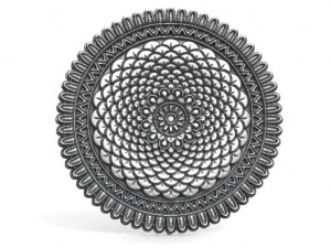 mandala 2 cnc 3D-Druckmodell