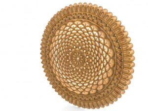 mandala 2 cnc 3D Print Model