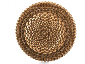 mandala 2 cnc 3D Print Model
