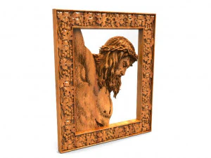 jesus christ cnc 3D Print Model