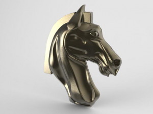 horse pendant 4 Modelo de Impressão 3D