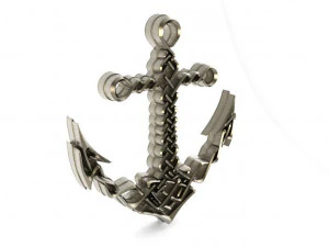 celtic anchor 3D Print Model