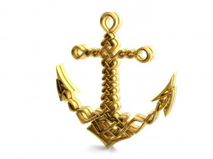 celtic anchor 3Dプリントモデル