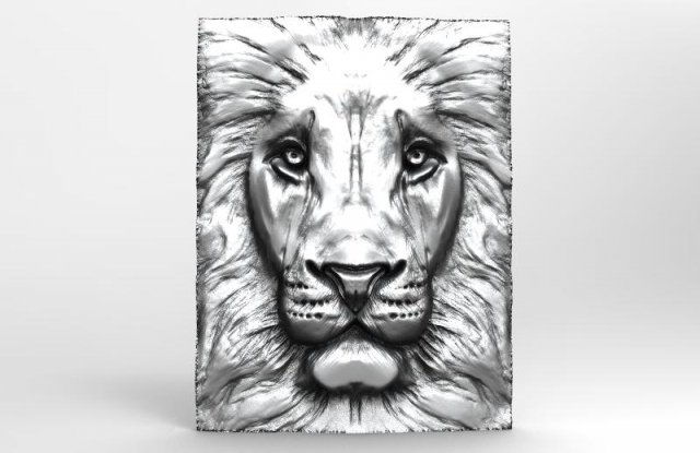 lion 5 cnc Modèles 3D en vedette .c4d .max .obj .3ds .fbx .stl .blend 