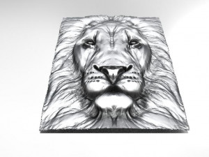 lion 5 cnc Modèles 3D en vedette