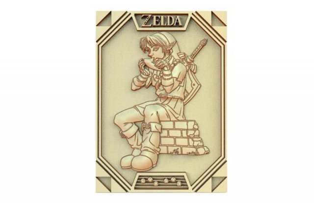 zelda link cnc 3 3D Принт Модель .c4d .max .obj .3ds .fbx .stl .blend 