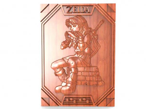 zelda link cnc 3 3D Print Model