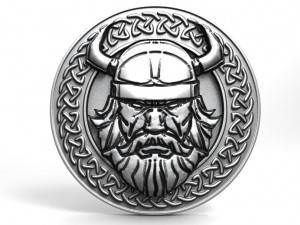 viking pendant 3D Print Model
